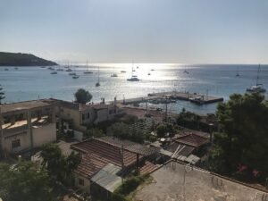 Agia Marina Aegina seafront and harbour